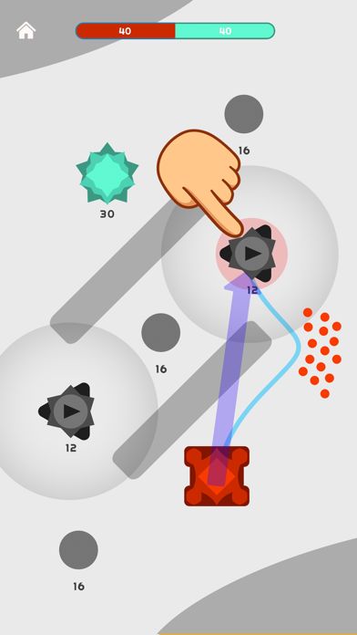 圓點大亂鬥 - 1v1 RTS游戏截图