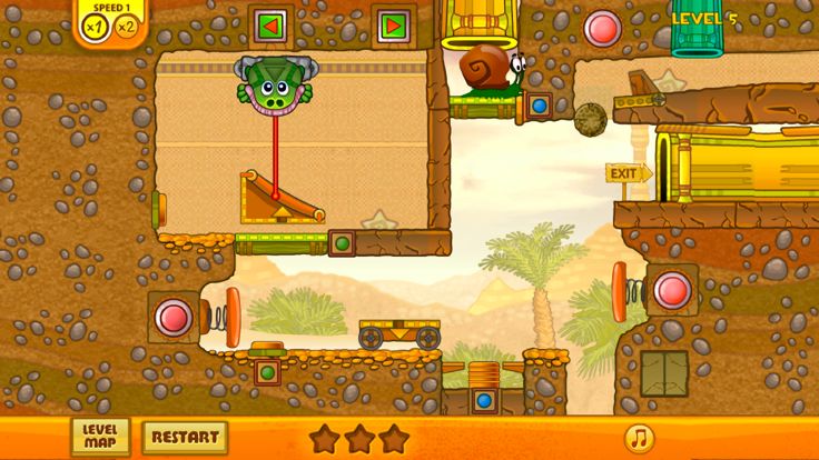 新小蜗牛回家 - 比较简单的大冒险游戏截图