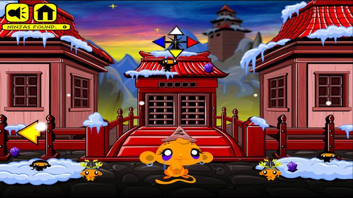 逗小猴开心找忍者3 - 我的天天找茬世界游戏截图