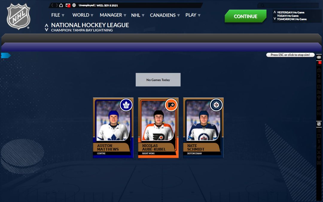 Franchise Hockey Manager 8游戏截图