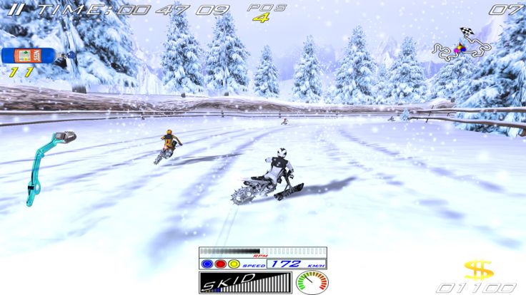 XTrem SnowBike游戏截图