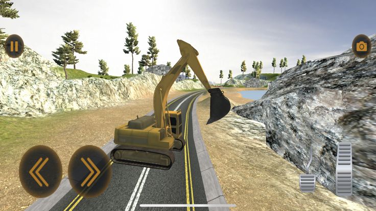 Excavator Crane Driving Sim游戏截图