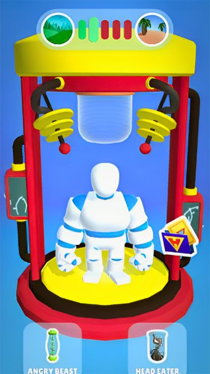 Idle Macho Superhero Clash War游戏截图