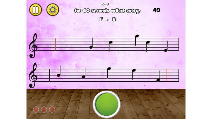 Treble Cat - 学习如何看乐谱游戏截图