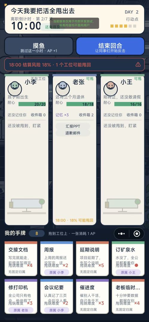 今天我要把活全甩出去游戏截图