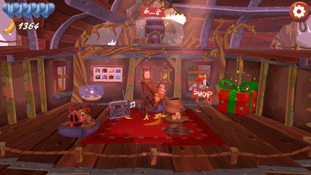 Banana Kong Blast游戏截图