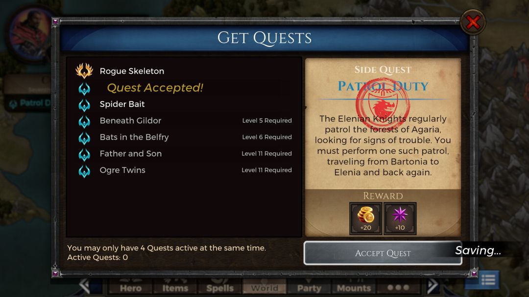 Puzzle Quest：不朽版游戏截图