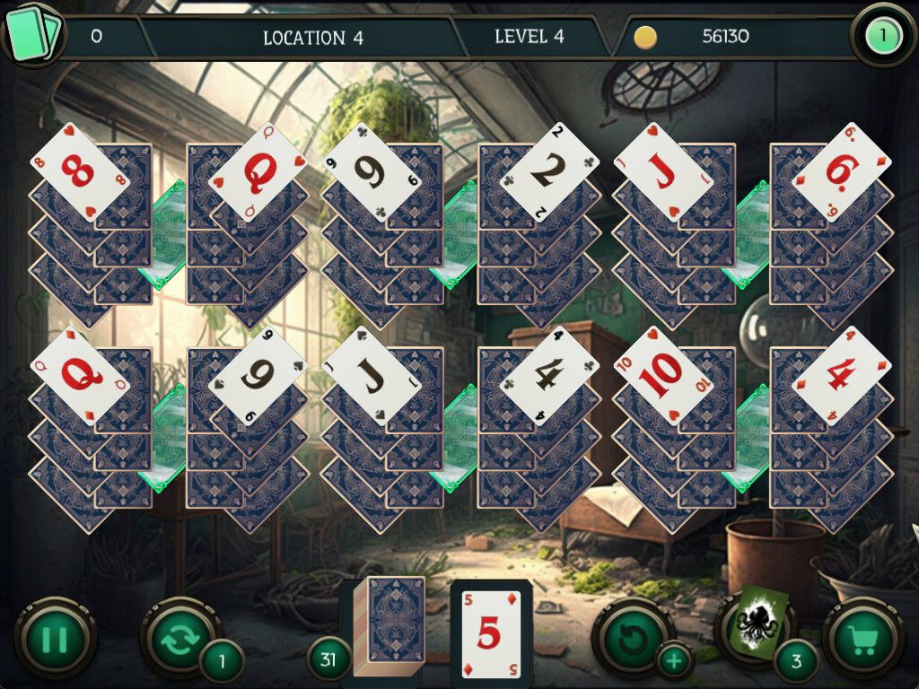 Mystery Solitaire. Cthulhu Mythos 3游戏截图