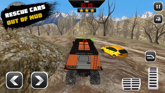 6x6越野泥运输车拖车 3D游戏截图