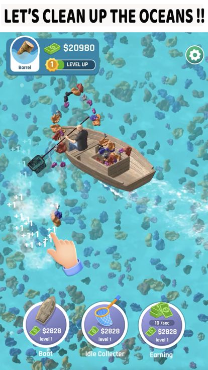 Ocean CleanUp !!游戏截图