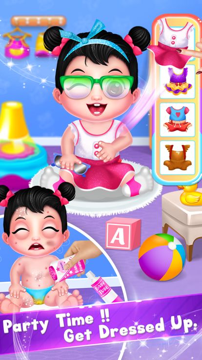 Cute Girl Daycare & Dress up游戏截图