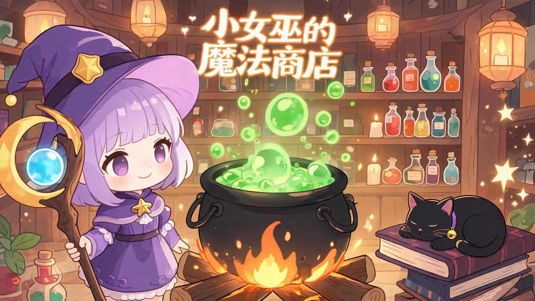 小女巫的魔法商店游戏截图
