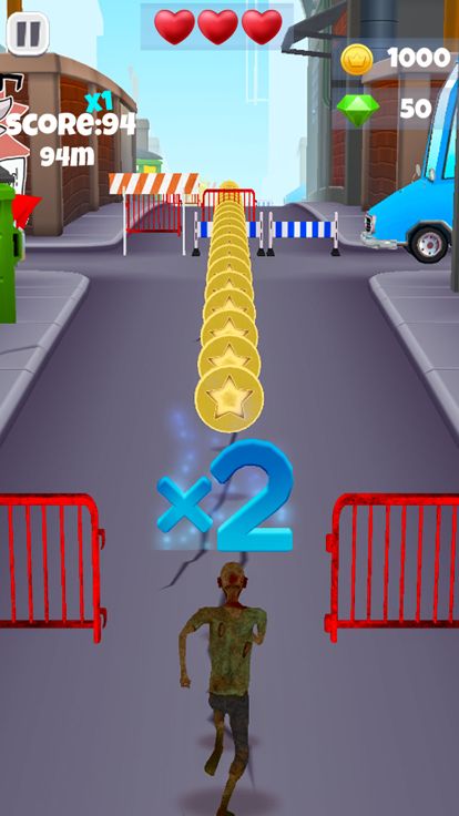 无尽的奔跑城市逃脱游戏游戏截图