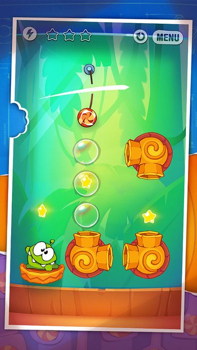 Cut the Rope: Experiments (割绳子:实验版)游戏截图