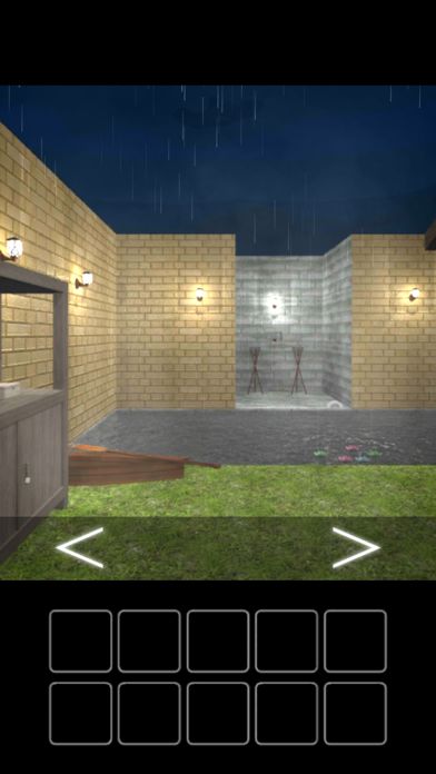 脱出ゲーム 雨降る庭からの脱出游戏截图