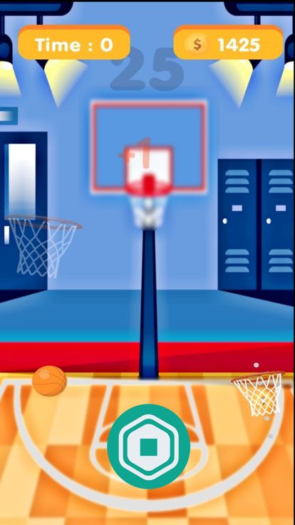 Robux Basketball Hoops游戏截图