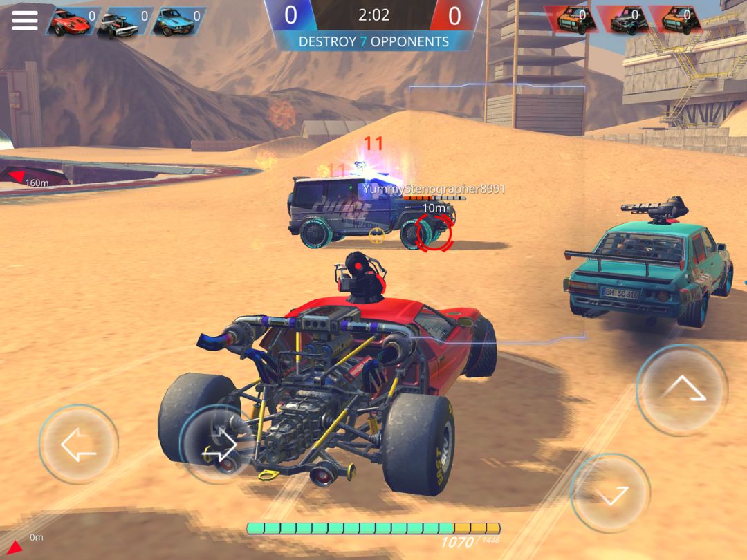 Metal Madness: PvP Car Shooter游戏截图