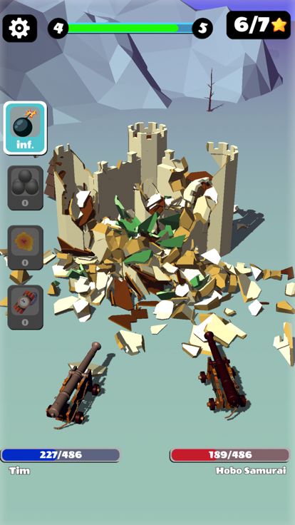 Cannon Castles游戏截图