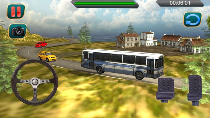 Bus Driver Parking Simulator 3d games.游戏截图