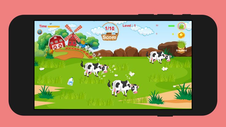 Farm Animal Chicken Cow游戏截图