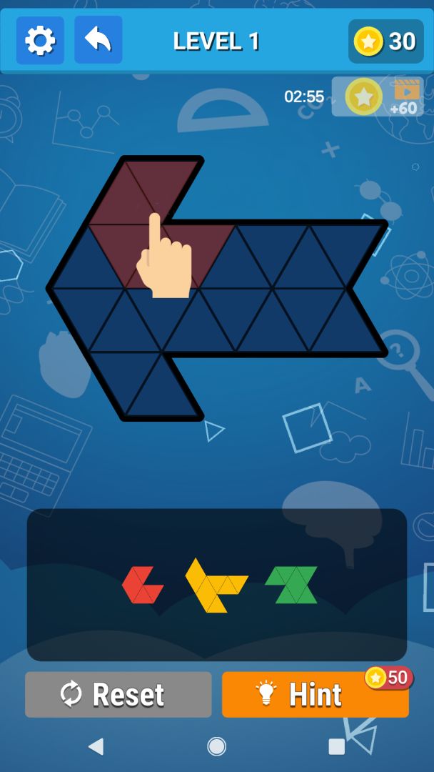 Hexagon Block Puzzle游戏截图