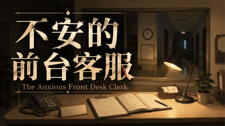 不安的前台客服 封面