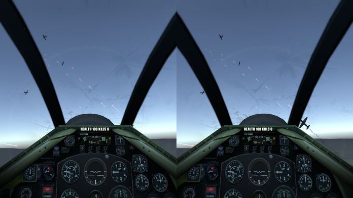 VR Flight Simulator for Google Cardboard游戏截图