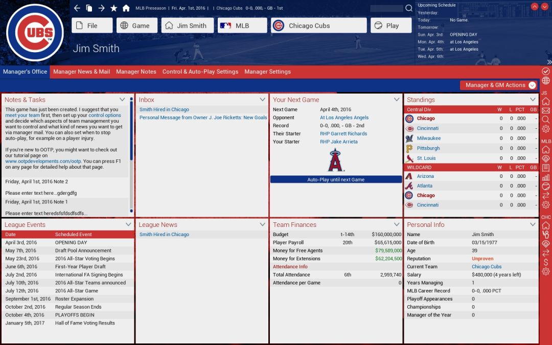 Out of the Park Baseball 17游戏截图