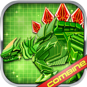 赤磷剑龙: 机械恐龙三模型变身组装icon