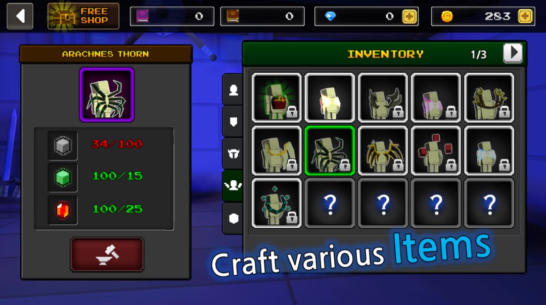 PIXEL BLADE M(像素刀片 M)游戏截图