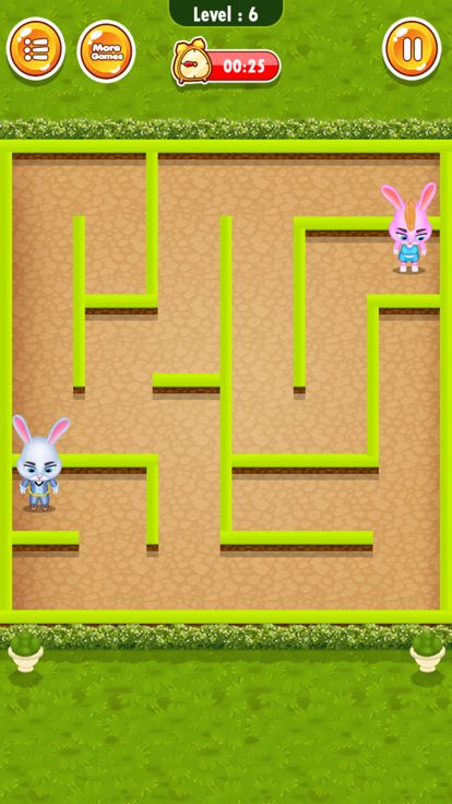 Bunny Maze Runner游戏截图
