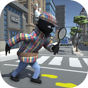 Stickman Detective - Super Rope Hero Gameicon