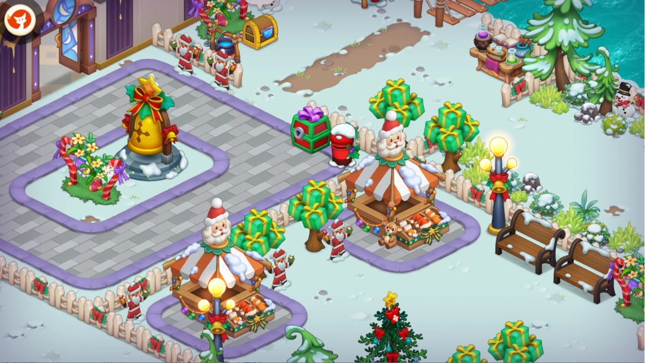 全新限时活动地图「圣诞风雪夜」