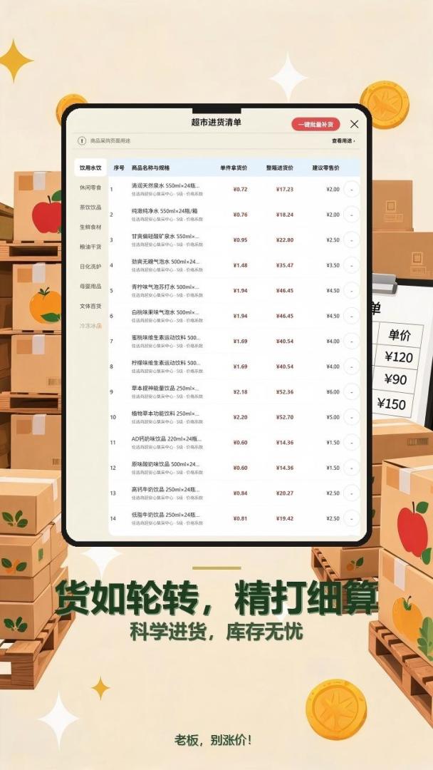 老板,别涨价!游戏截图
