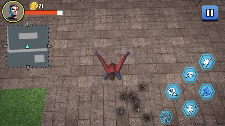 Amazing Rope hero Spider游戏截图