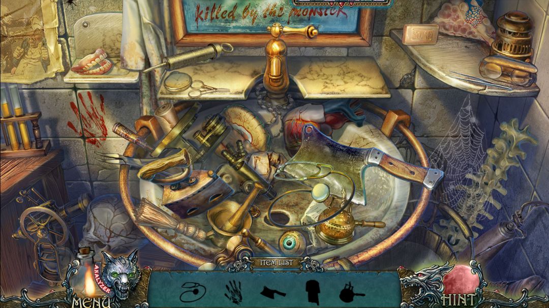 Shadow Wolf Mysteries: Under the Crimson Moon Collector's Edition游戏截图