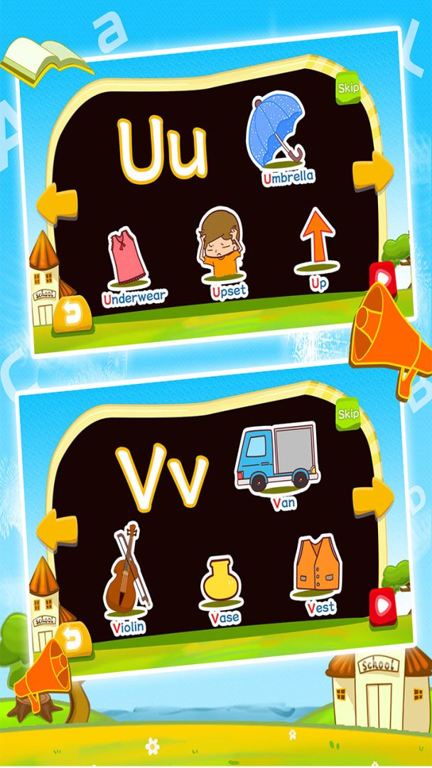 宝宝益智英语字母音标游戏截图