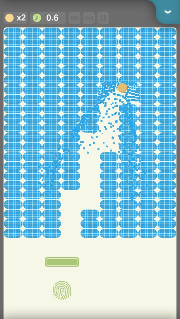 爆裂方块 - 经典打砖块小游戏游戏截图