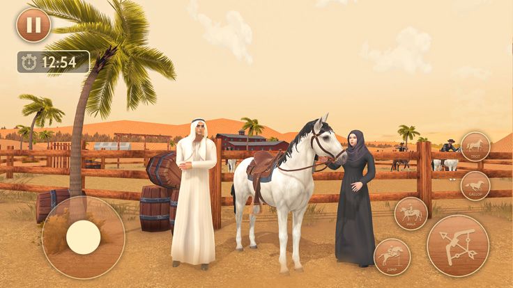 Horse Racing Horse Games 3D游戏截图