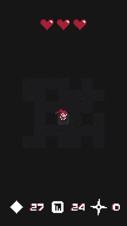 Red Hearts - Tiny Dungeon Crawler游戏截图