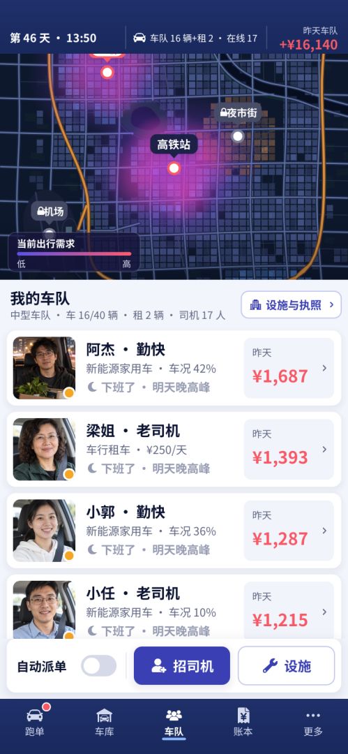 网约车:从一辆破车干到一百辆游戏截图