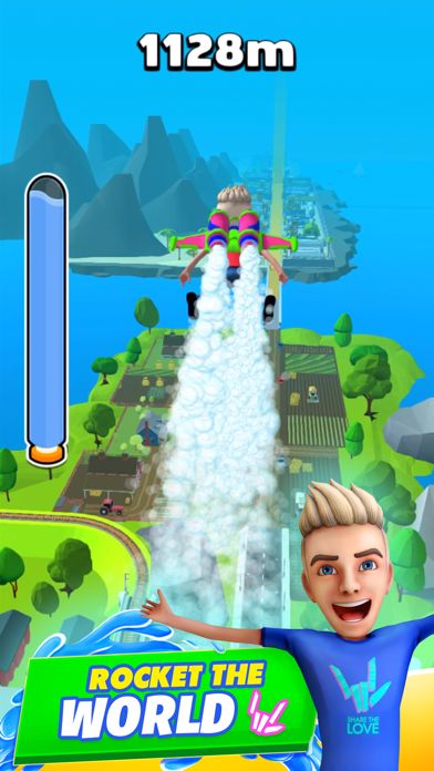 Stephen Sharer’s Rocket Slide游戏截图