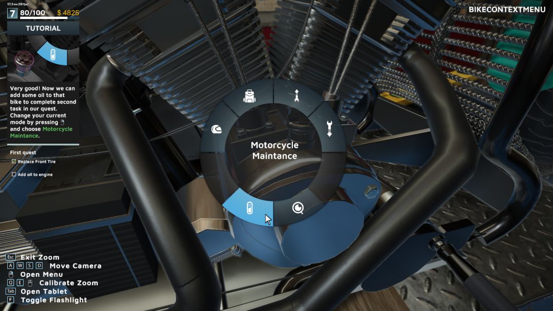 Motorcycle Mechanic Simulator 2021: Prologue游戏截图