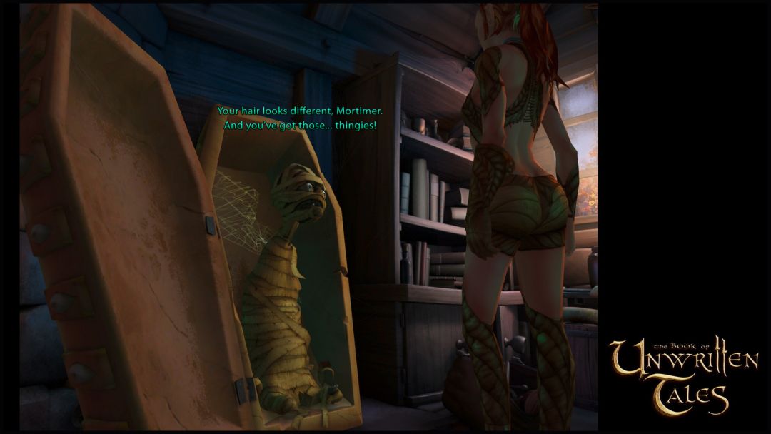 The Book of Unwritten Tales游戏截图