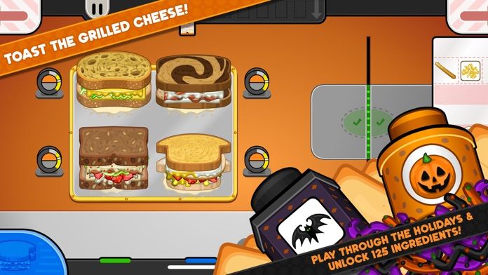 Papa's Cheeseria To Go!游戏截图