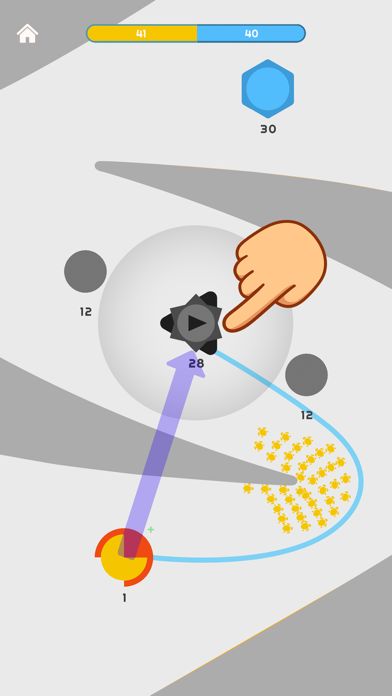 圓點大亂鬥 - 1v1 RTS游戏截图