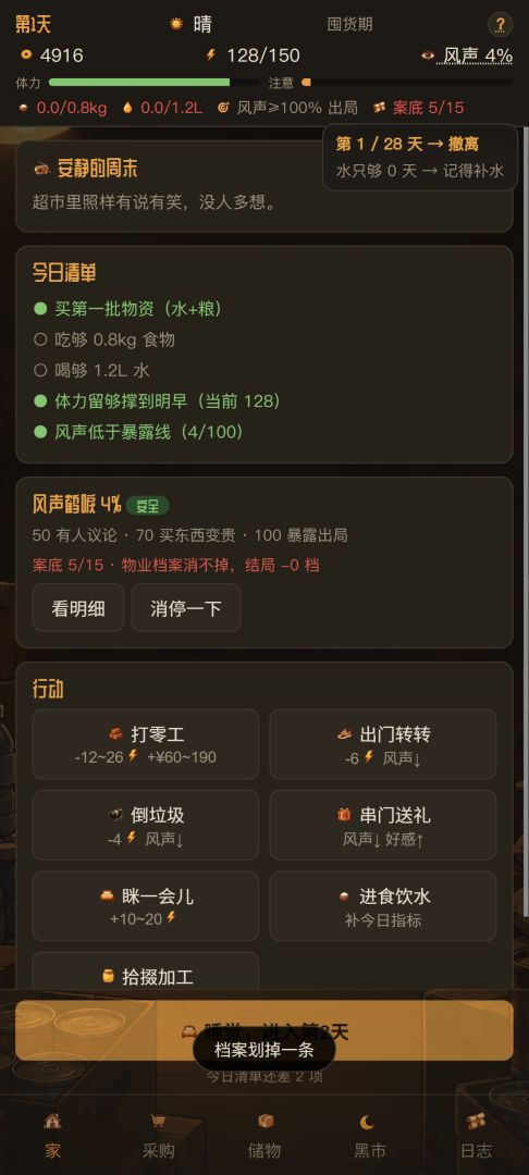 末日仓鼠囤货记游戏截图