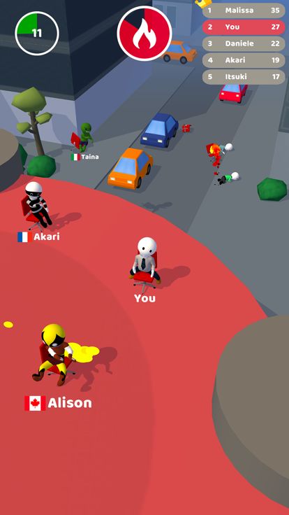 Chair.io: Office Chair Battle游戏截图