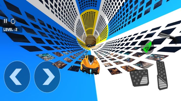 Crazy Car Stunt GT Racing Game游戏截图