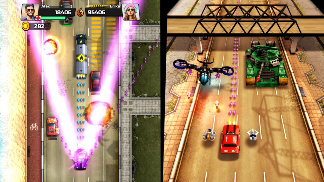 Chaos Road: Combat Racing游戏截图